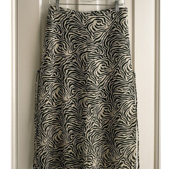 Free People Nigel Preston Side Tie Zebra Pants - Picture 6 of 8